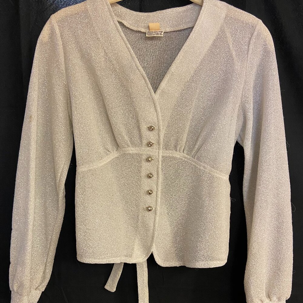 White Cardigan